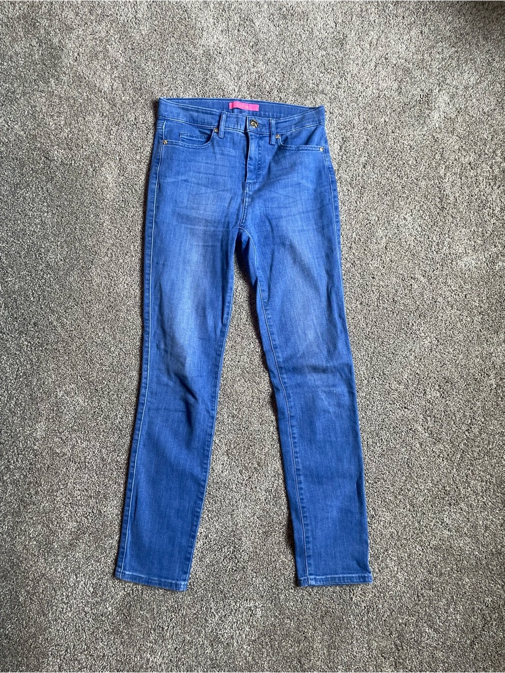 Lilly Pulitzer Skinny Jeans Stretchy Light Blue Size 0